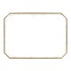 Rectangular Eggshell & Antique Mirror Side Table