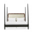 Tropical Walnut & Black Barleytwist US King Bed