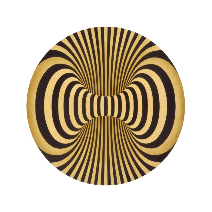 Op Art Side Table