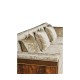 Antique Mahogany Brown High Lustre Sofa