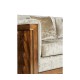 Antique Mahogany Brown High Lustre Sofa