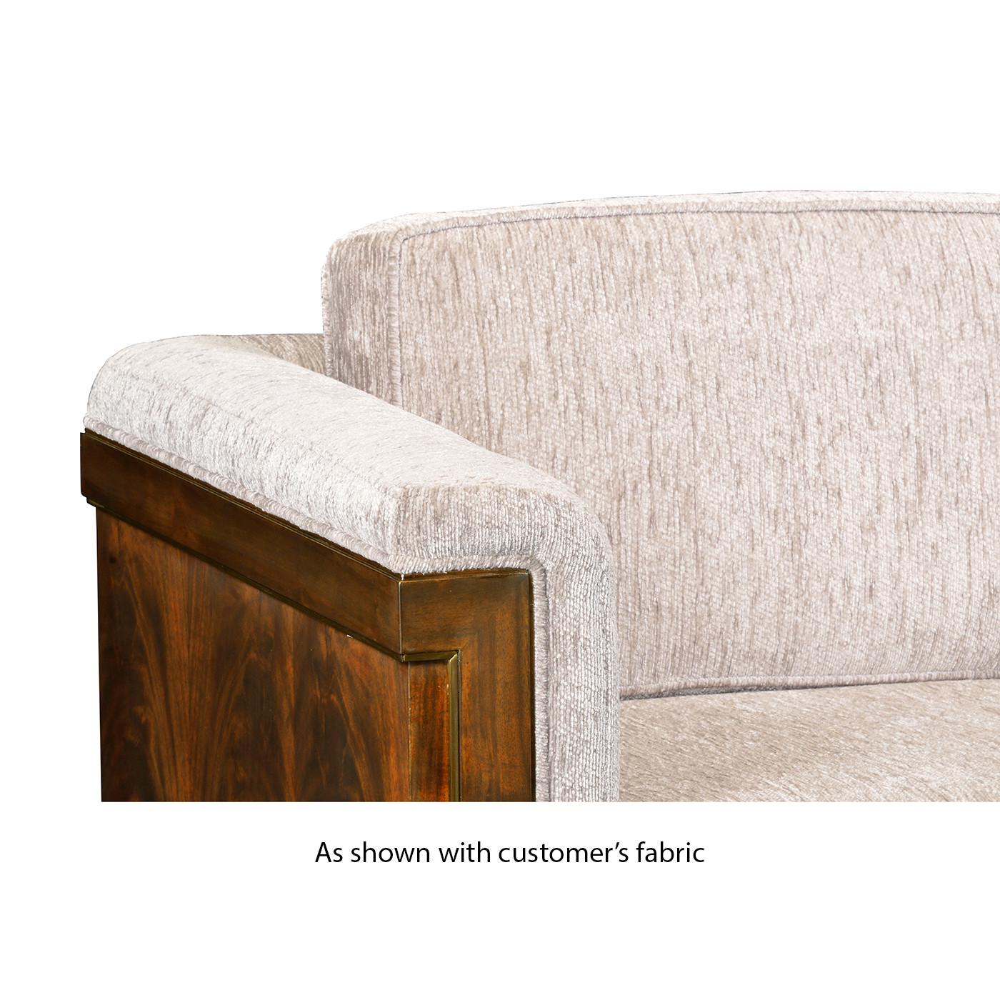 Antique Mahogany Brown High Lustre Chair