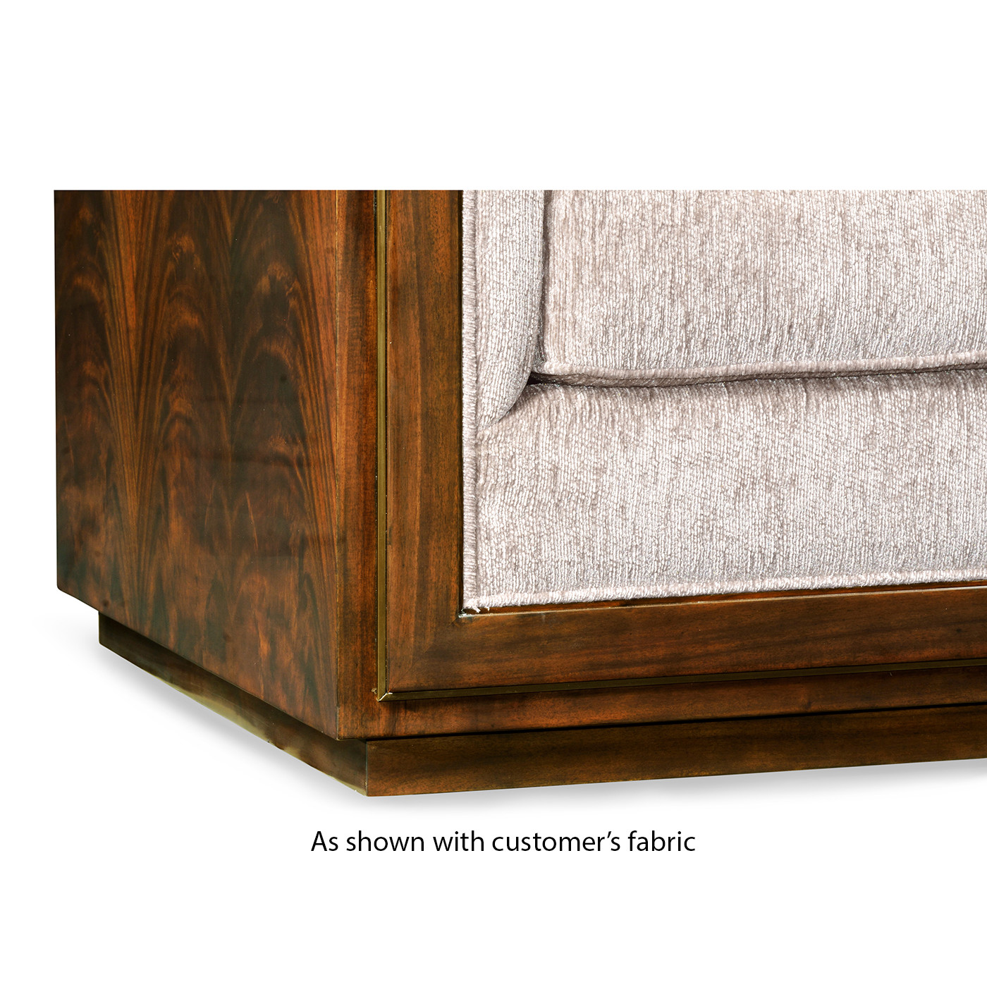 Antique Mahogany Brown High Lustre Chair