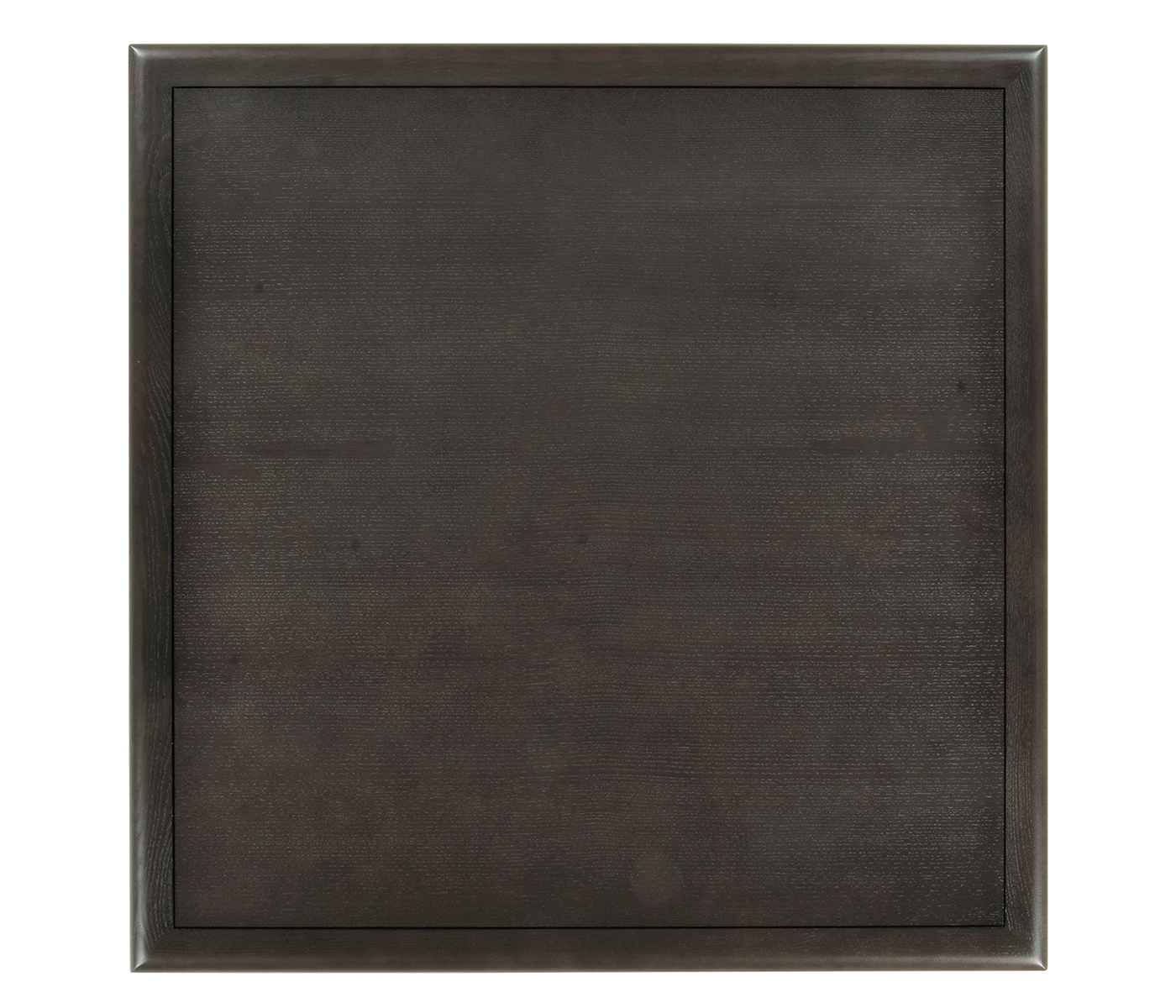 Square Dark Brown Ash Dining Table