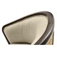 Dark Brown Ash & Woven Rattan Tub Chair