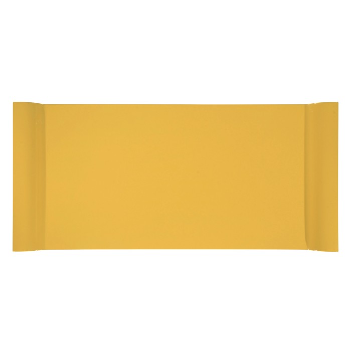 Asian Peking Yellow & Bronzed Iron Coffee Table
