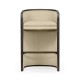 Dark Brown Ash Tub Bar Stool