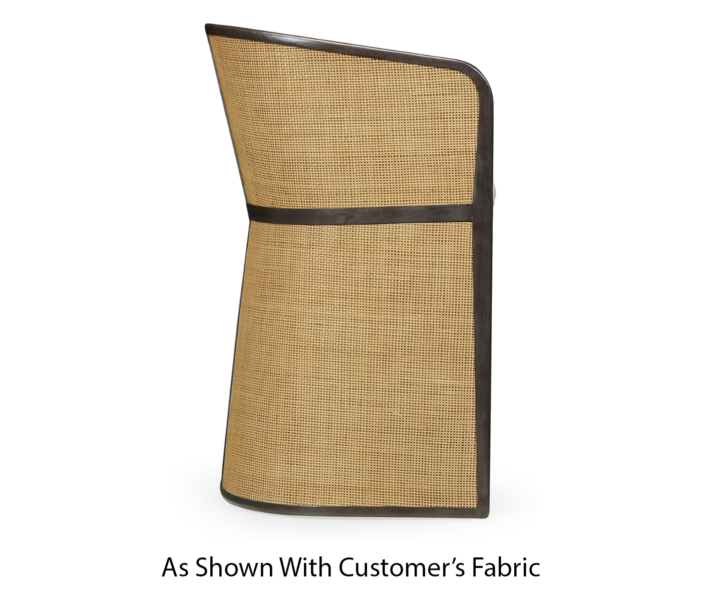 Dark Brown Ash Tub Bar Stool