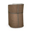 Grey & Tan Rattan Tub Bar Stool