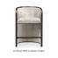 Dark Brown Ash Tub Counter Stool