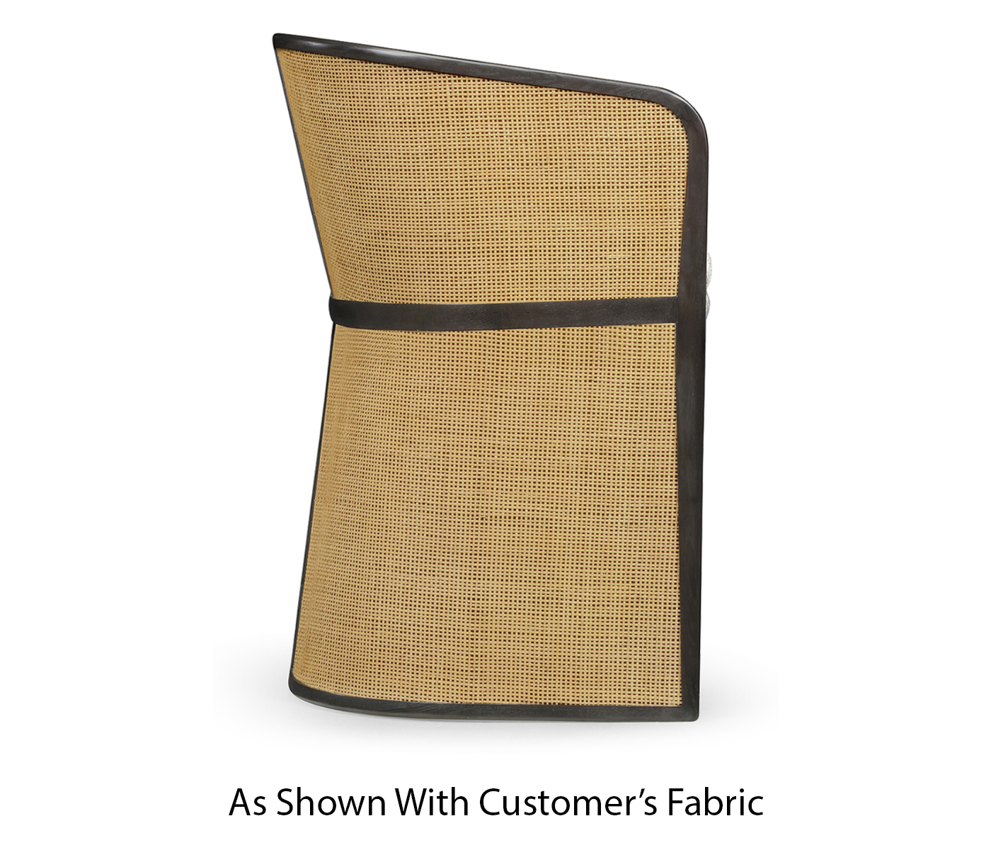 Dark Brown Ash Tub Counter Stool