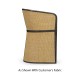 Dark Brown Ash Tub Counter Stool