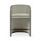 Grey & Dark Grey Rattan Tub Counter Stool