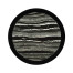 Small Black Gloss Side Table with Marble Top
