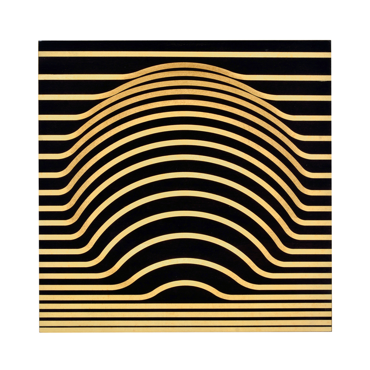 Op Art Bright Satinwood Cube