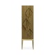 Op Art Diamond Bright Satinwood Left Drinks Cabinet