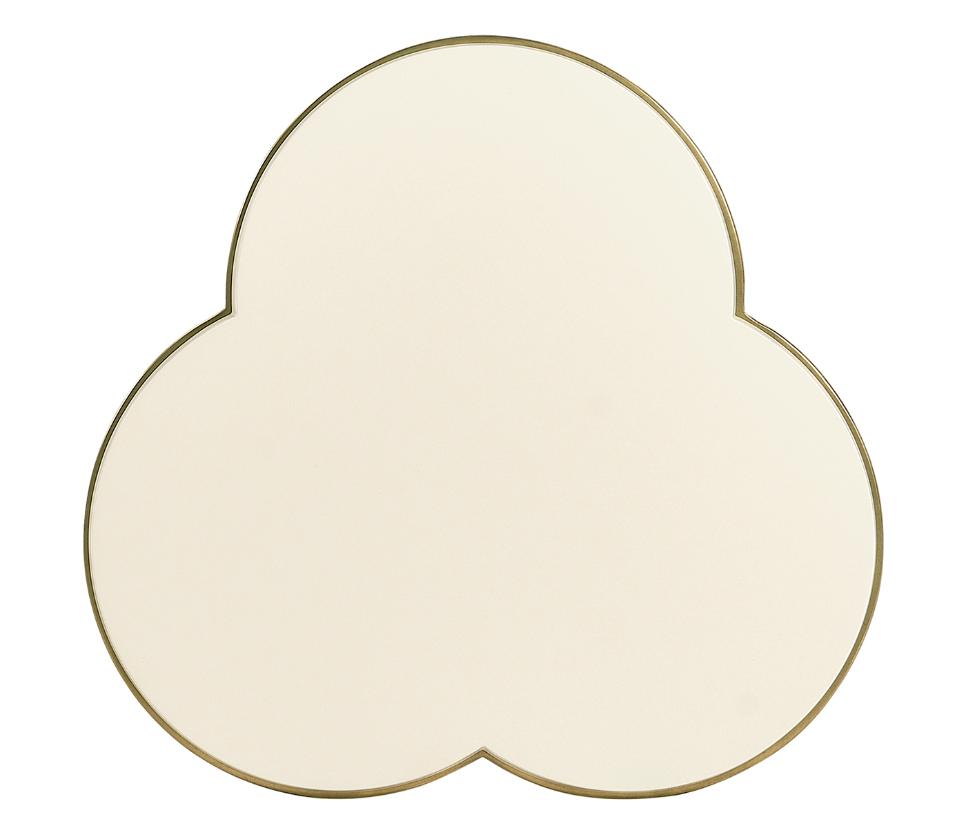 Trefoil Ivory & Acrylic Wine table