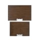 Campaign Style Dark Santos Rosewood Sliding Nesting Tables