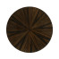 Round Macassar Ebony Centre Table