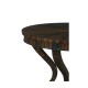 Round Macassar Ebony Centre Table