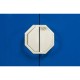 Demilune Royal Blue Storage Cabinet
