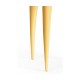Trefoil Peking Yellow & Silver Cut-Out Occasional Table