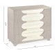 Gatsby Walnut & Champagne Silver-Leaf Chest