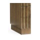Small Autumn Walnut Reeded Chest of Drawers