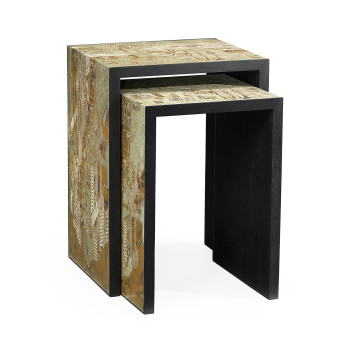 Fusion Chinoiserie Nesting Tables