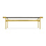 Fusion Curved Edge Cocktail Table