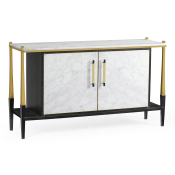 Fusion Sideboard with White Marble Top
