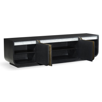 Fusion Chinoiserie Entertainment Cabinet