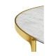 Fusion Oval Marble Dining Table 96