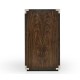 Campaign Style Dark Santos Rosewood Adjustable Storage Cabinet