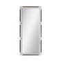 Campaign Style Charcoal Floor Standing Mirror