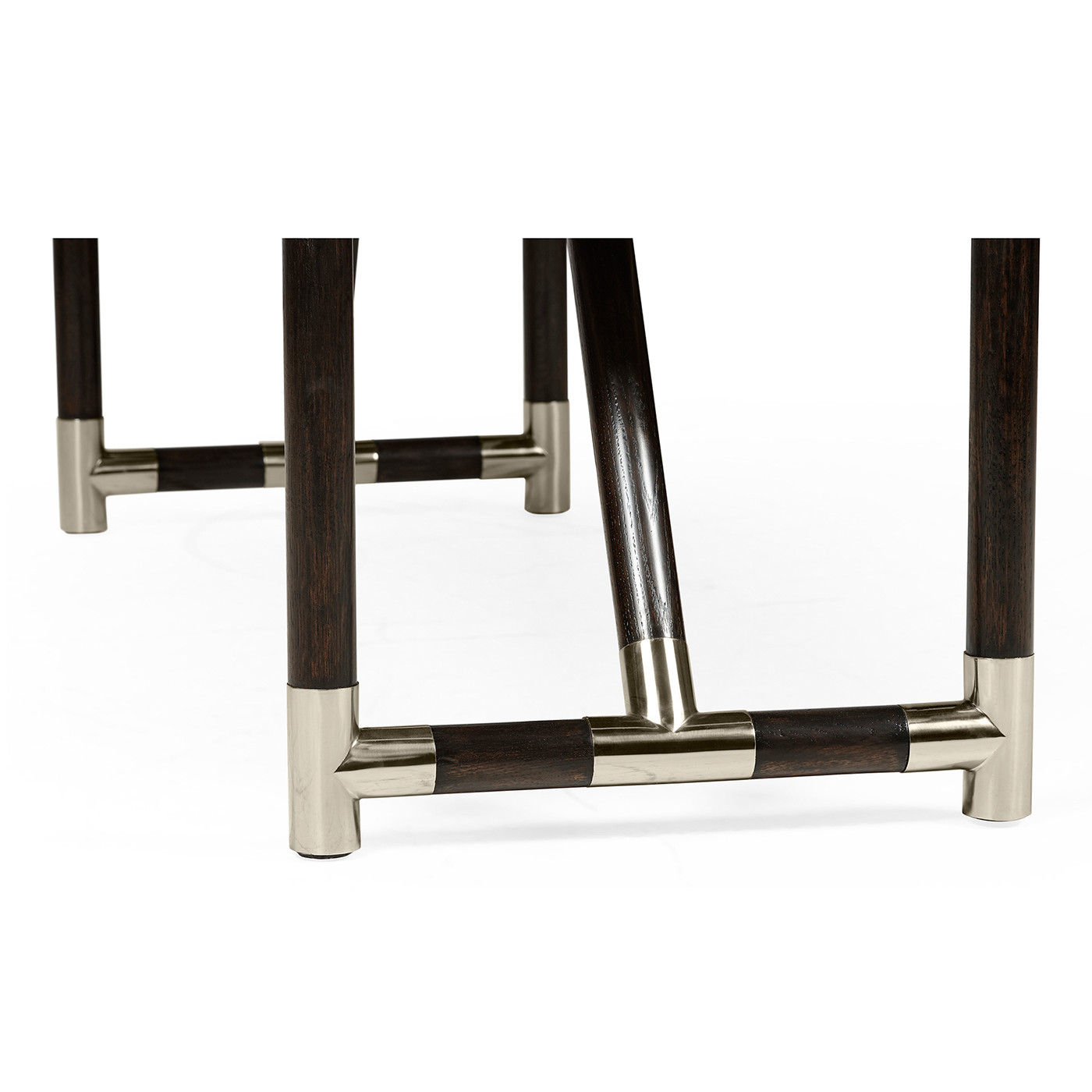 Campaign Style Charcoal Bench