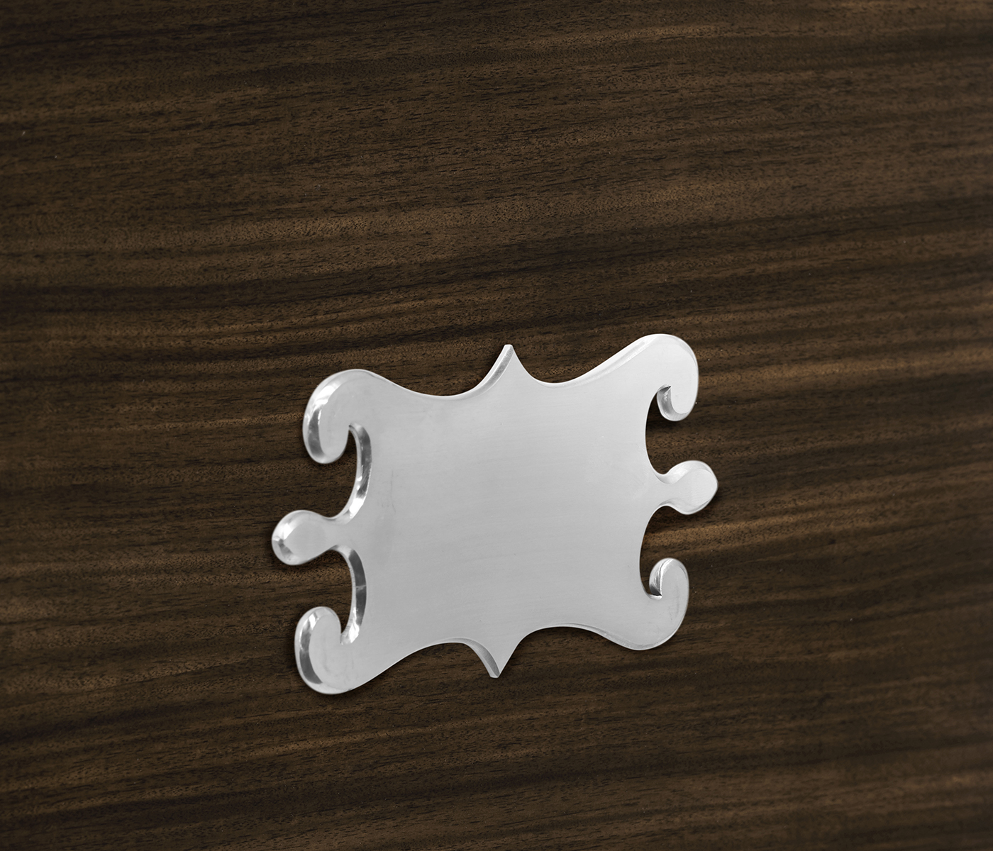 Campaign Style Dark Santos Rosewood Screen, Upholstered in COM