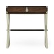 Campaign Style Dark Santos Rosewood Flip-Top Desk