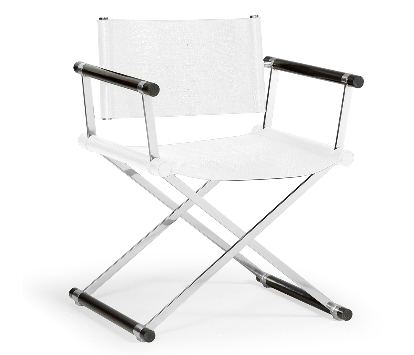 Campaign Style Charcoal Directors Chair