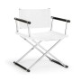 Campaign Style Charcoal Directors Chair