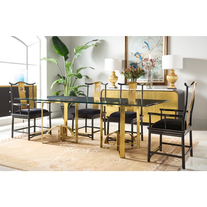 Fusion Rounded White Gloss & Stainless Steel Dining Arm Chair