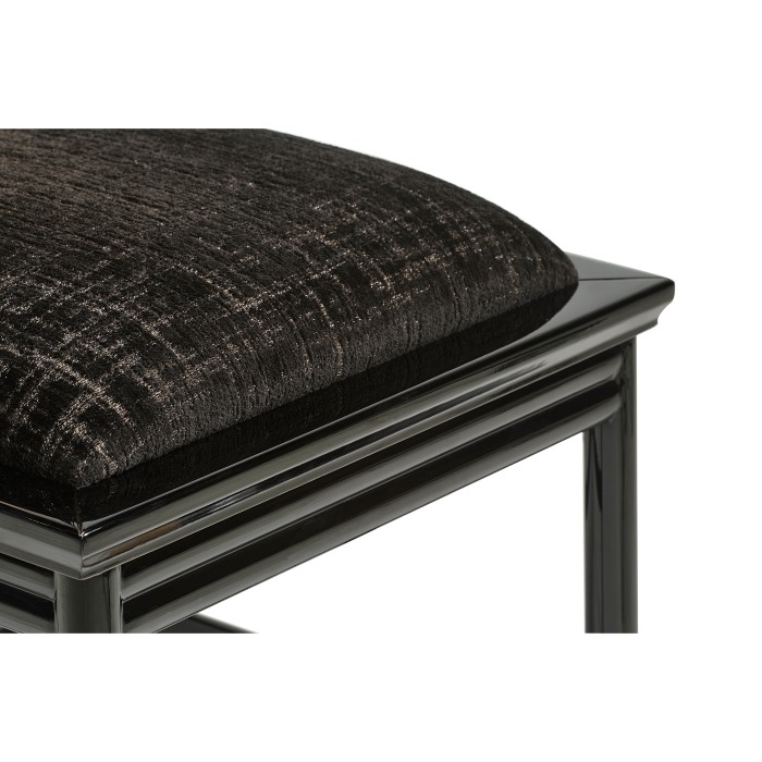 Fusion Black Gloss Dining Side Chair