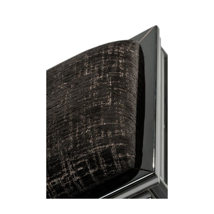 Fusion Black Gloss Dining Side Chair