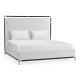 Campaign Style Ebonised Oak UK King Bed