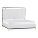 Campaign Style Ebonised Oak US King Bed