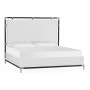 Campaign Style Ebonised Oak US King Bed