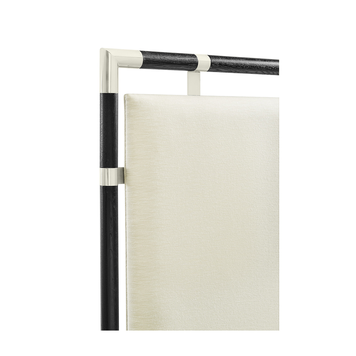 Campaign Style Ebonised Oak US King Bed