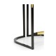 Fusion High Back Tub Counter Stool
