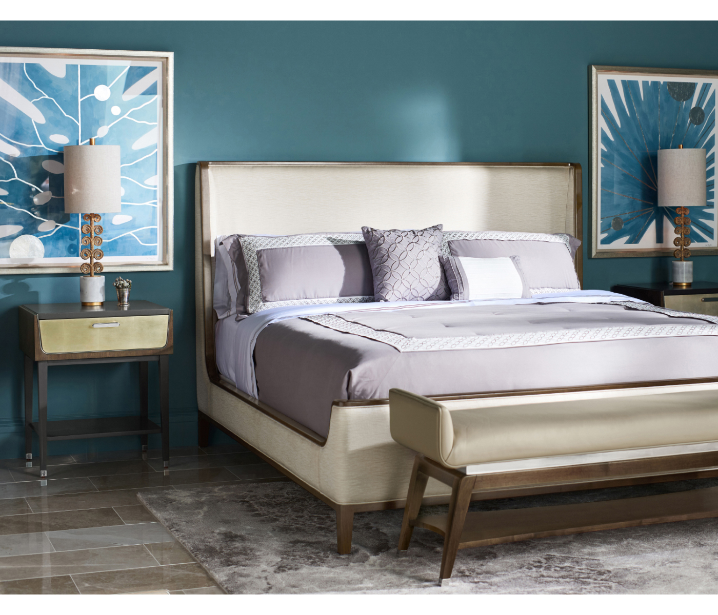 Gatsby Contemporary UK King Bed