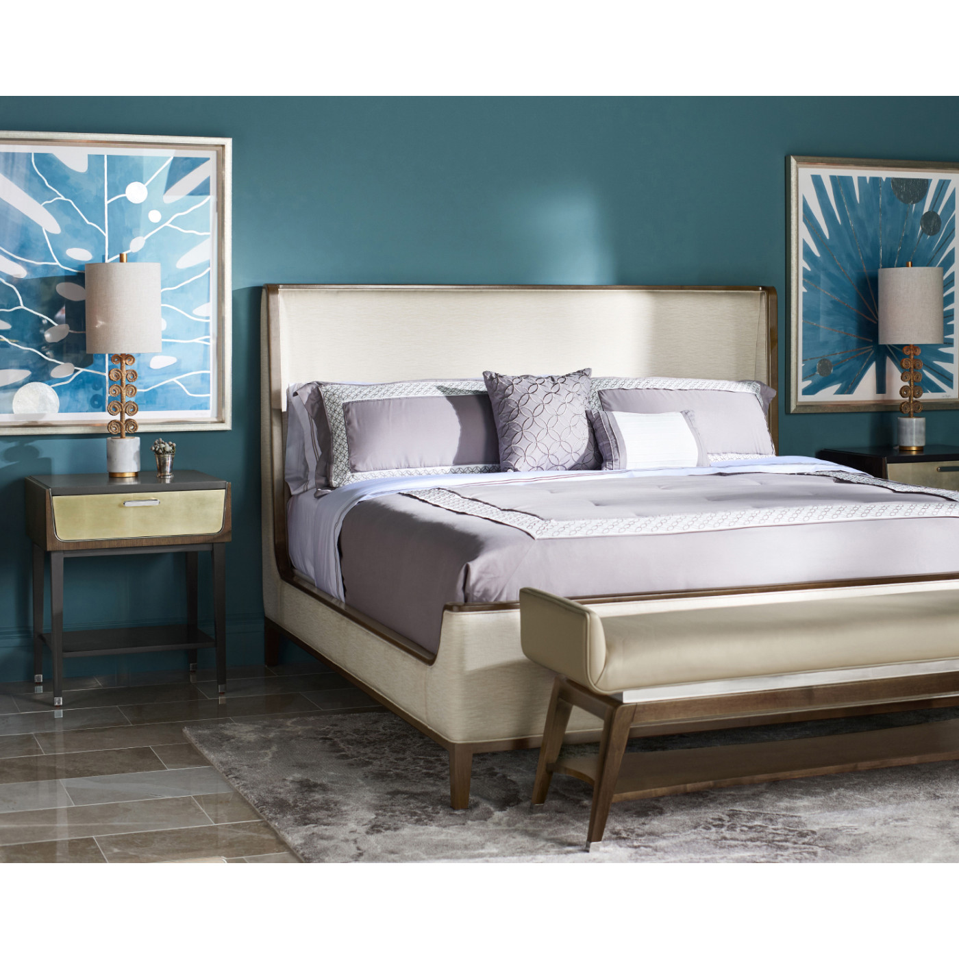 Gatsby Contemporary UK Queen Bed
